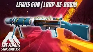 LEWIS GUN LOOP-DE-DOOM Skin Review | The Finals Season 4 Halloween Roller Coaster Skin