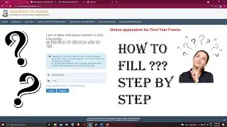 Mumbai University application 2021 | How to fill pre-admission forms for UG courses? | BCOM,BSC,etc