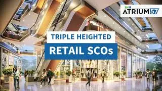 M3M Atrium 57 - Triple Height SCOs Space At Sector 57 Sushant Lok Gurgaon