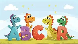 Dinosaur Alphabet Song for Kids | Learn ABC Letters in a Fun Way