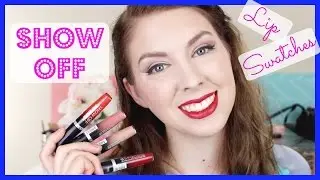 Lip Swatch | Rimmel London Show Off Matte Lip Velvet