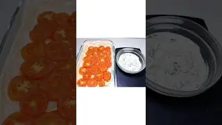 Tomato pie. Stop motion. Томатный пирог #stopmotion #cooking #quickcooking #tomato #pie #tomatopie