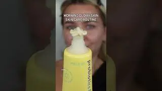 Glowy skin am skincare routine | Tula skincare #skincare #skincareroutine #glowyskin #glassskin