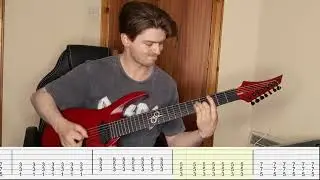 Blink 182 - Dammit - Guitar Tab On Screen (Cover by Calvin Prior)