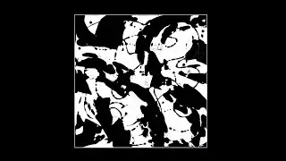 #5512b Black & White Quickie Silent  Contemporary Art Fluid Acrylics 2021intuitive art