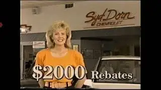 Syd Dorn Chevrolet Portland 1990 Commercial