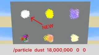 OUTDATED! Minecraft dust particles: Yellow, White & more!