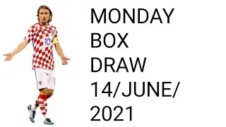 Monday box draw || 14 june 2021 Pes box draw || football