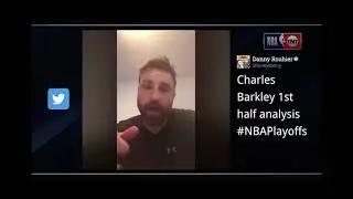 A hilarious Charles Barkeley impersonation from Danny Rouhier @humorousdanny