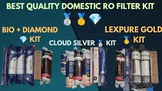 BEST QUALITY DOMESTIC RO FILTER KIT 🥈🥇💎.  😱💪👌👍🔥.