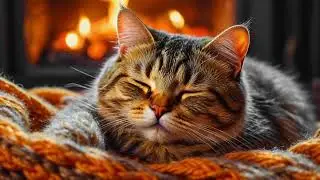 Cat Purring Sound Therapy 🐾 Deep Relaxation Vibration to Help Cats Sleep and Feel More Secure