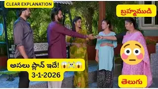 Brahmamudi Today Episode Jan 03 😱 | రాజ్‌ని జైలుకు పంపే కుట్ర! కావ్య కడుపుపై రుద్రాణి ప్లాన్