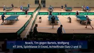 HT 2016 &ndash; Noack, Tim gegen Bartels, Wolfgang
