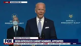 THIS IS AMERICA: Joe Biden Introduces Key Cabinet Picks For His Administration | NewsNOW From FOX