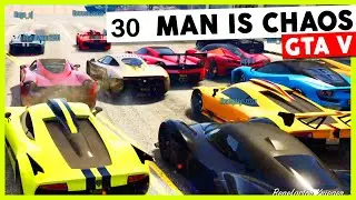 30 MENSEN IN EEN GTA V RACES GAAT NIET GOED!