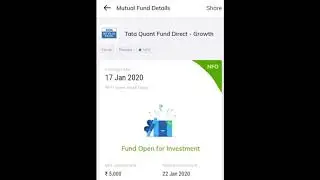 TATA QUANT FUND NFO OFFER AT PRICE OF Rs 10/unit