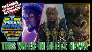 LETS GO GEEKZ! CHADWICK BOSEMAN I THE MUMMY I NEW TMNT LIVE ACTION AND MORE NEWS