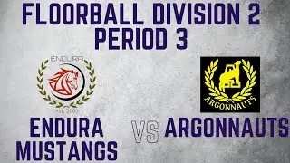 Endura Mustangs vs Argonnauts Period 3 SFL Floorball Division 2 2019