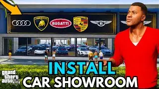 Как установить автосалон в GTA 5 | Clinton Luxury Auto Club | Мод Franklin Car Showroom для GTA 5