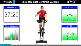 Clase Virtual N&deg;1 Cycling Up - Continuo Variable Ciclo Indoor by David Aguado