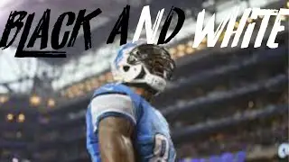 Calvin &ldquo; Megatron&rdquo; Johnson Mix ~ &ldquo;Black and White&rdquo;