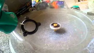 Beyblade: Phantom Orion B:D Spin Test!! 7 Minutes?