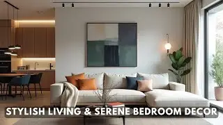 Contemporary Living Rooms & Bedroom Inspirations | Stylish & Serene Spaces 
