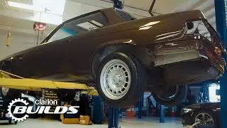 Clarion Builds 1981 Mercedes-Benz 380SLC Gets the Michelin Tire Treatment