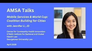 AMSA Talks - Jennifer Li & Planning For A World Cup