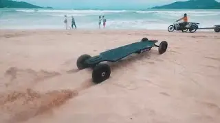 All-Terrain Electric Skateboard: Hub motors better than belt drive for off-roading?