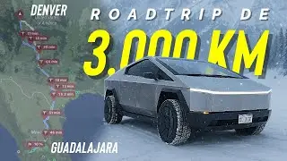 Roadtrip de 3,000 km en Cybertruck: De Denver a Guadalajara cruzando la frontera 🇺🇸🇲🇽