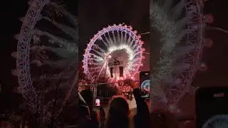 London Fireworks: Нарру NewYear #London fireworks #newyear