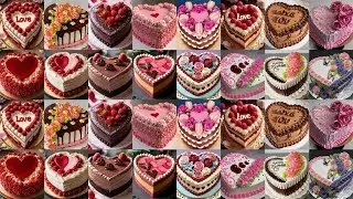 💝Cake Design/Heart Shape Cake Design/Kek/Anniversary Cake/Birthday Cake/Cake Design For Birthday