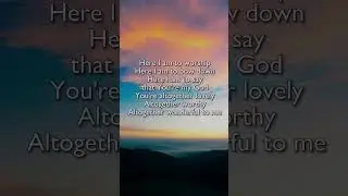 Here I am to worship #hillsongworship #praise #worship #gospel #christiansongs #worshipsongs #lyrics