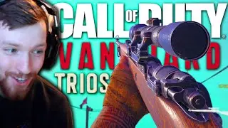 COD VANGUARD 3v3 KAR98K SNIPING (Champion Hill Trios Update)