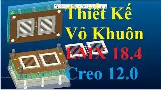 EMX User Guide for Mold Design with PTC Creo 12.4 | Mold and Cavity | Exercise 01