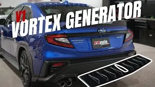 JDMuscle V1 Vortex Generator | Gloss Black / Paint Matched | Install & Review