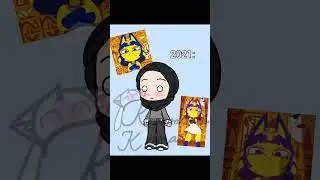 The new Egyptian Trend reminds me of 2021's cat 😭 #cringe #gacha #egyptian #ankha #edit #2025 #2021