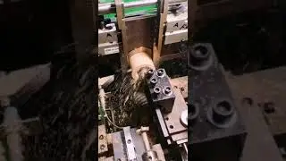 auto feeding mini wood lathe