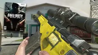 Trickshotting on WII BLACK OPS in 2021... (still playable?)