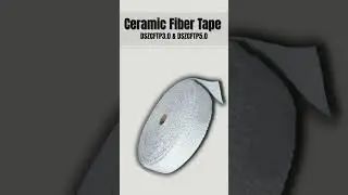 Ceramic Fiber Tape &ndash; High Temperature & Industrial Insulation | Darshan Safety Zone  #youtubeshort