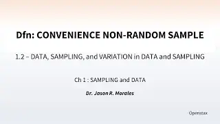 IS-1.2-Dfn-Convenience non-random sample