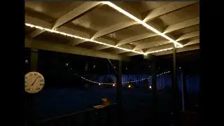 Распаковка светодиодной гирлянды WEANAS 200 LED длиной 69 футов с питанием от солнечной батареи и регулировкой яркости