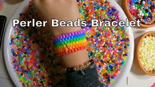 Браслет из бусин Perler | Как сшить браслет