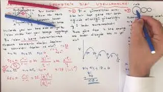 DİZİLER - 8 (Aritmetik ve geometrik dizi uygulamaları)
