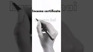 income certificate apply online l income certificate kaise banaye l #shorts #youtube #short