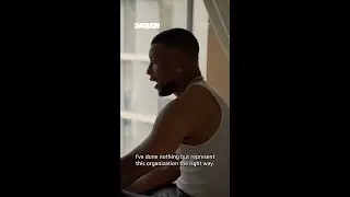 Saquon during his contract negotiations with the Giants in 2023.