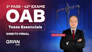 2ª fase do 42º Exame OAB: Teses Essenciais de Direito Penal