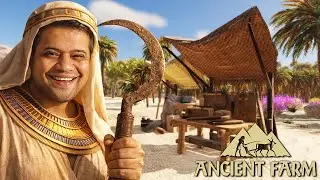 CRIANDO UMA FAZENDA NO EGITO ANTIGO NESSE NOVO SIMULADOR! - Ancient Farm
