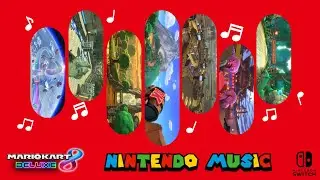🎵 10 Hours Music Radio Non-Stop Soundtrack Random Original Nintendo Mario Kart 8 Deluxe Stream